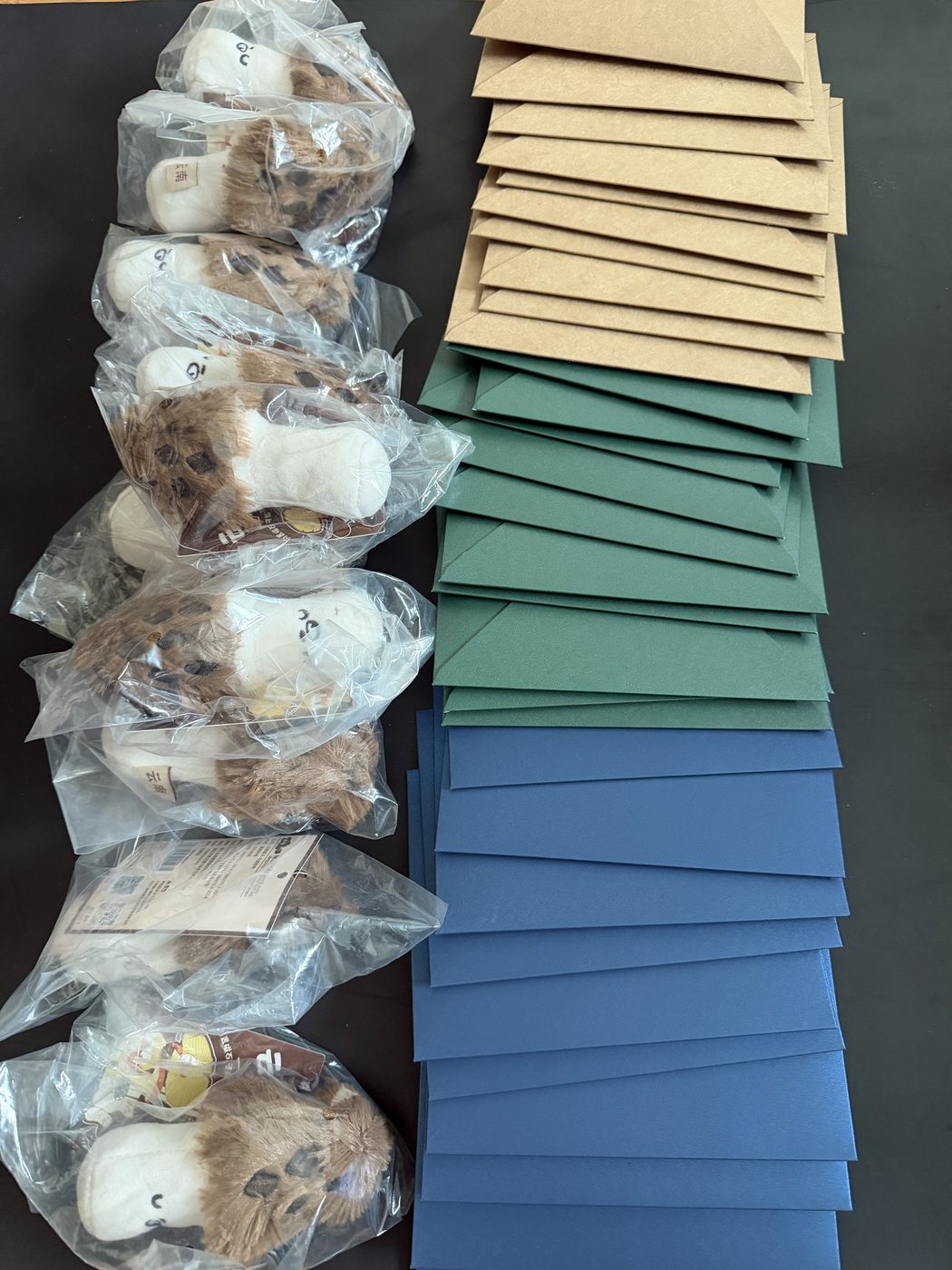 Volunteer certificates and gifts
